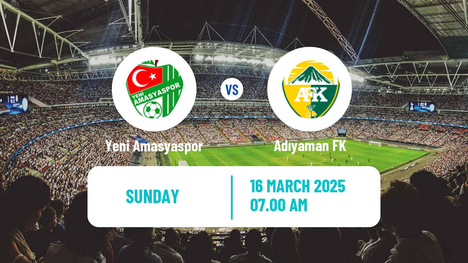 Soccer Turkish 3 Lig Group 2 Yeni Amasyaspor - Adıyaman