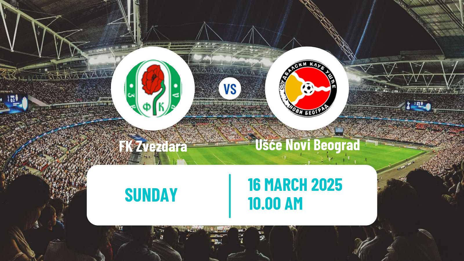 Football Serbian Srpska Liga - Belgrade Zvezdara - Ušće Novi Beograd