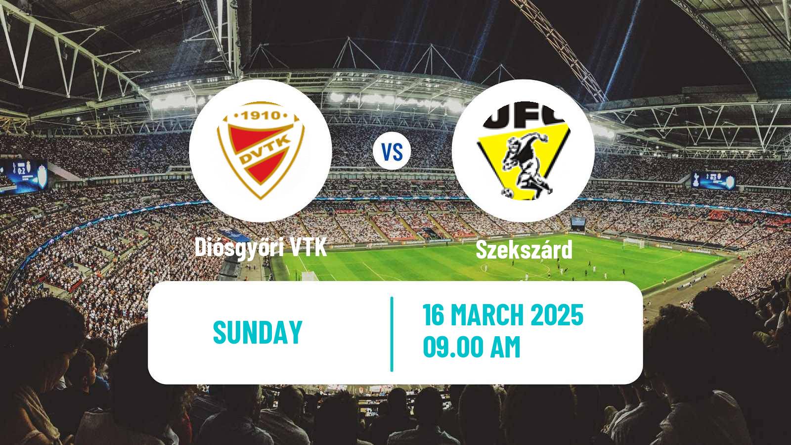 Football Hungarian NB I Women Diósgyőri VTK - Szekszárd
