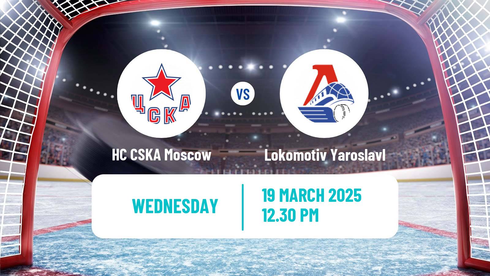 Hockey KHL HC CSKA Moscow - Lokomotiv Yaroslavl