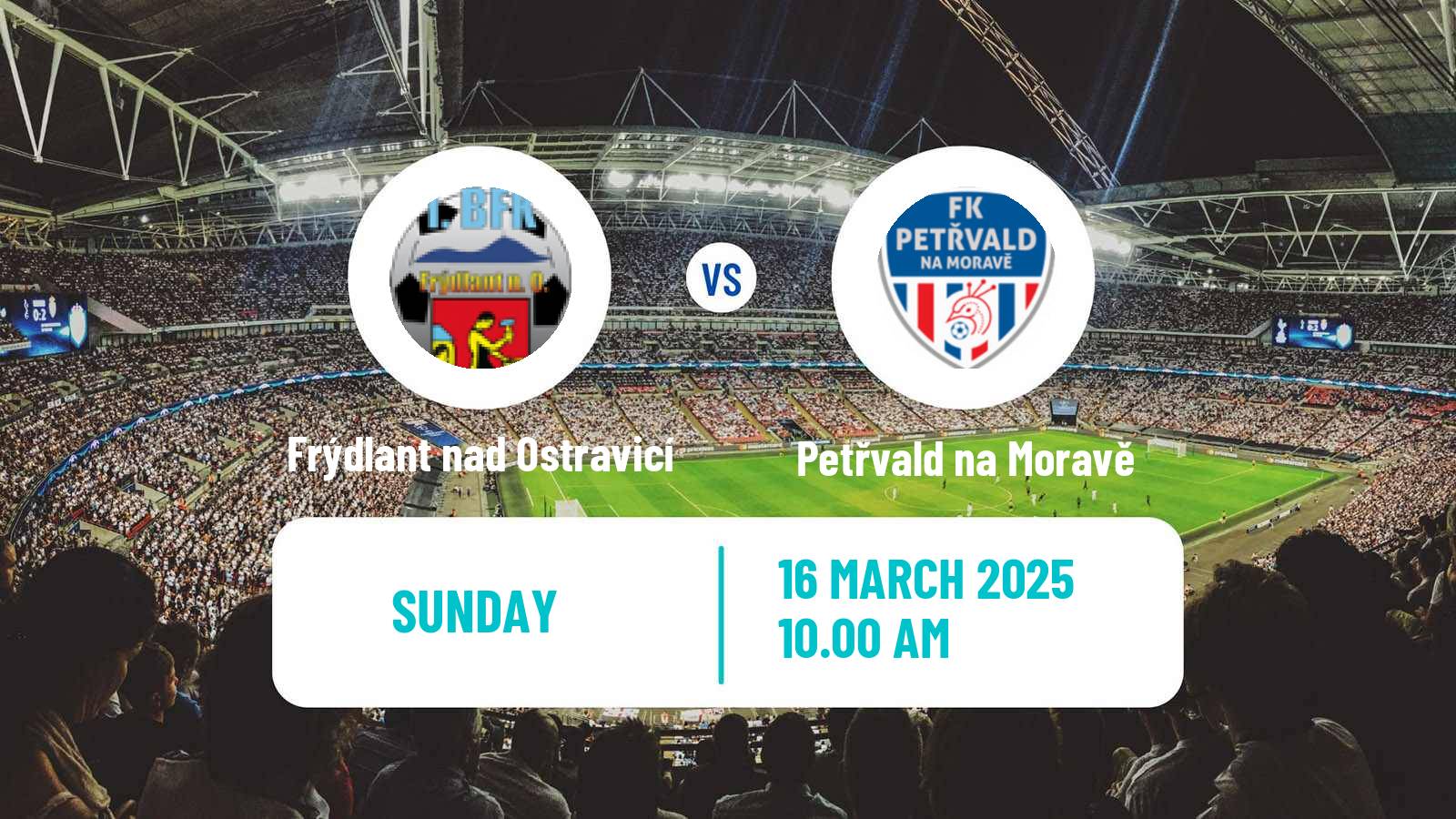 Soccer Czech Division F Frýdlant nad Ostravicí - Petřvald na Moravě