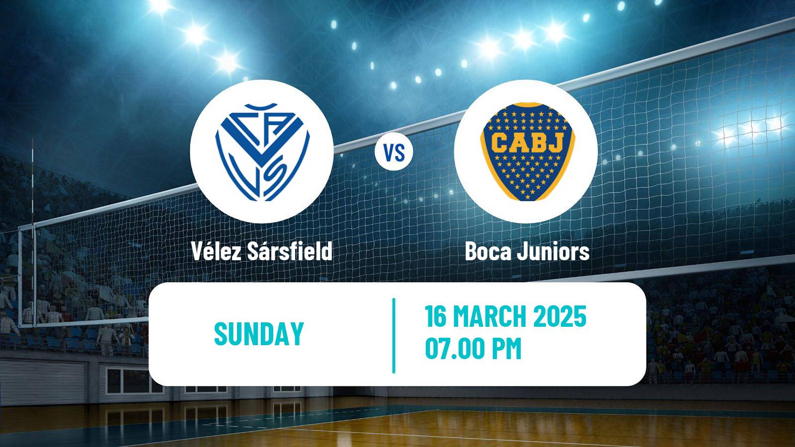 Volleyball Argentinian Liga Volleyball Women Vélez Sársfield - Boca Juniors