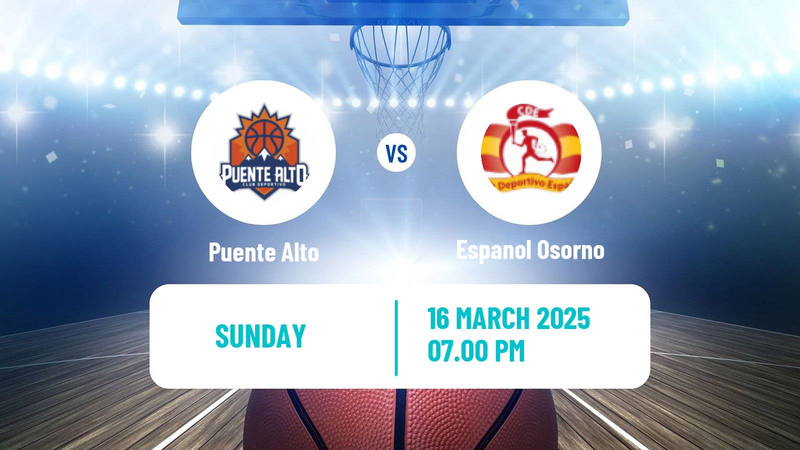 Basketball Chilean LNB Puente Alto - Espanol Osorno