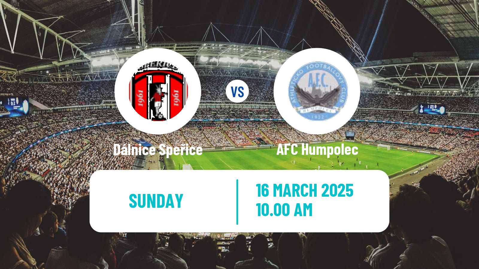 Soccer Czech Division D Dálnice Speřice - Humpolec