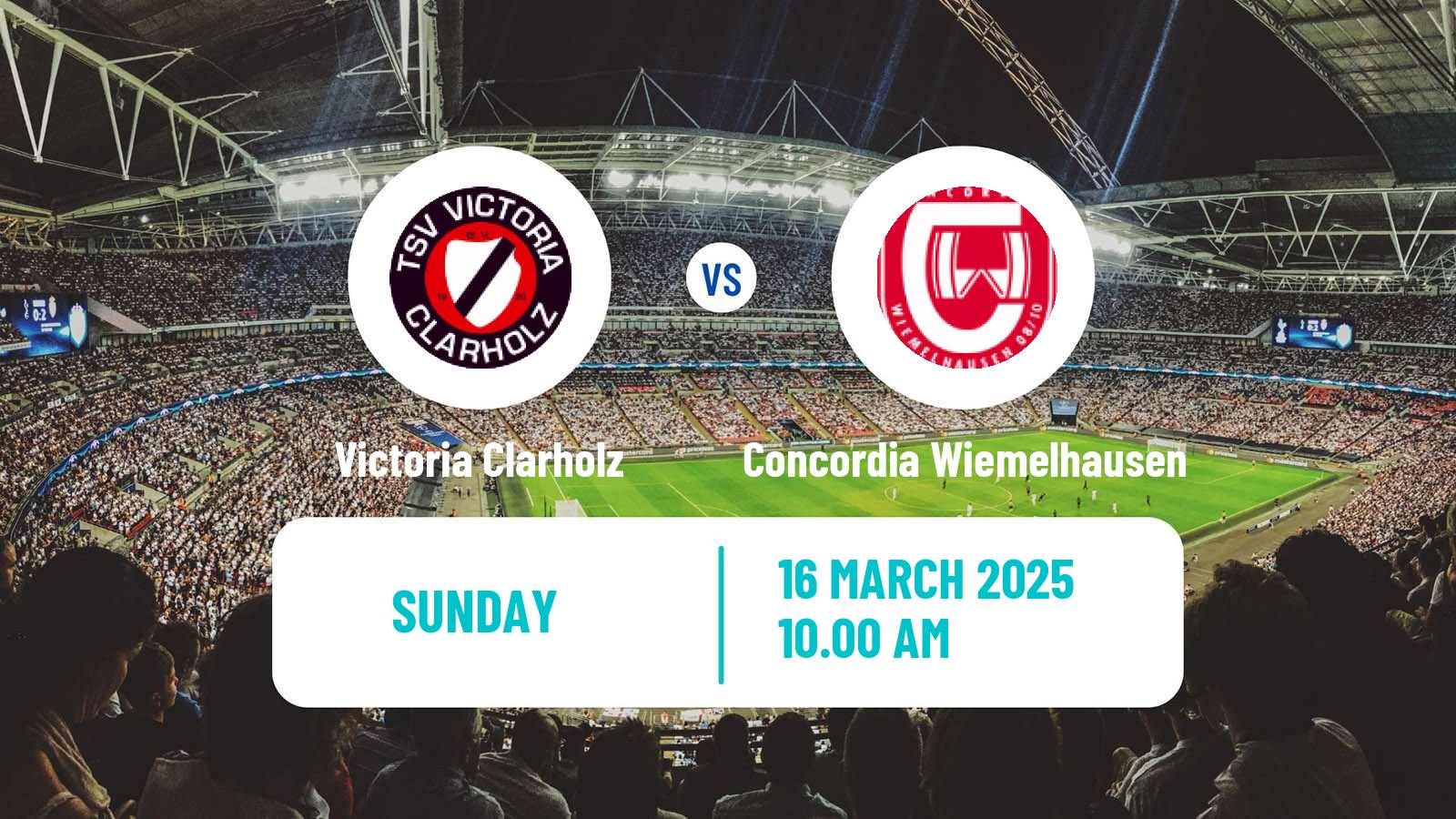 Soccer German Oberliga Westfalen Victoria Clarholz - Concordia Wiemelhausen