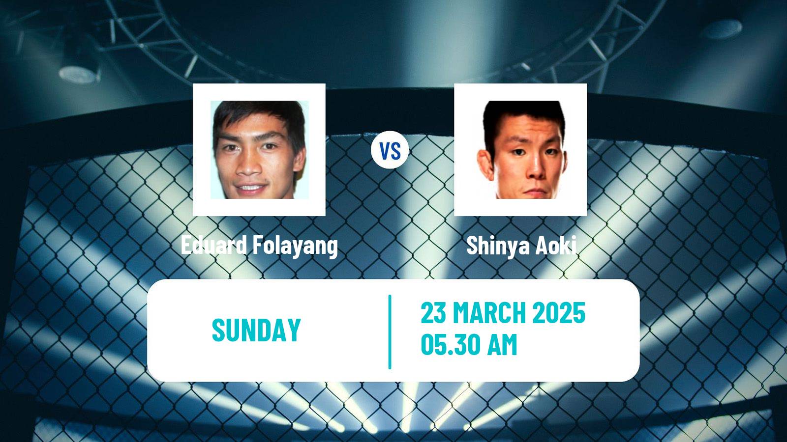 MMA Lightweight One Championship Men Eduard Folayang - Shinya Aoki
