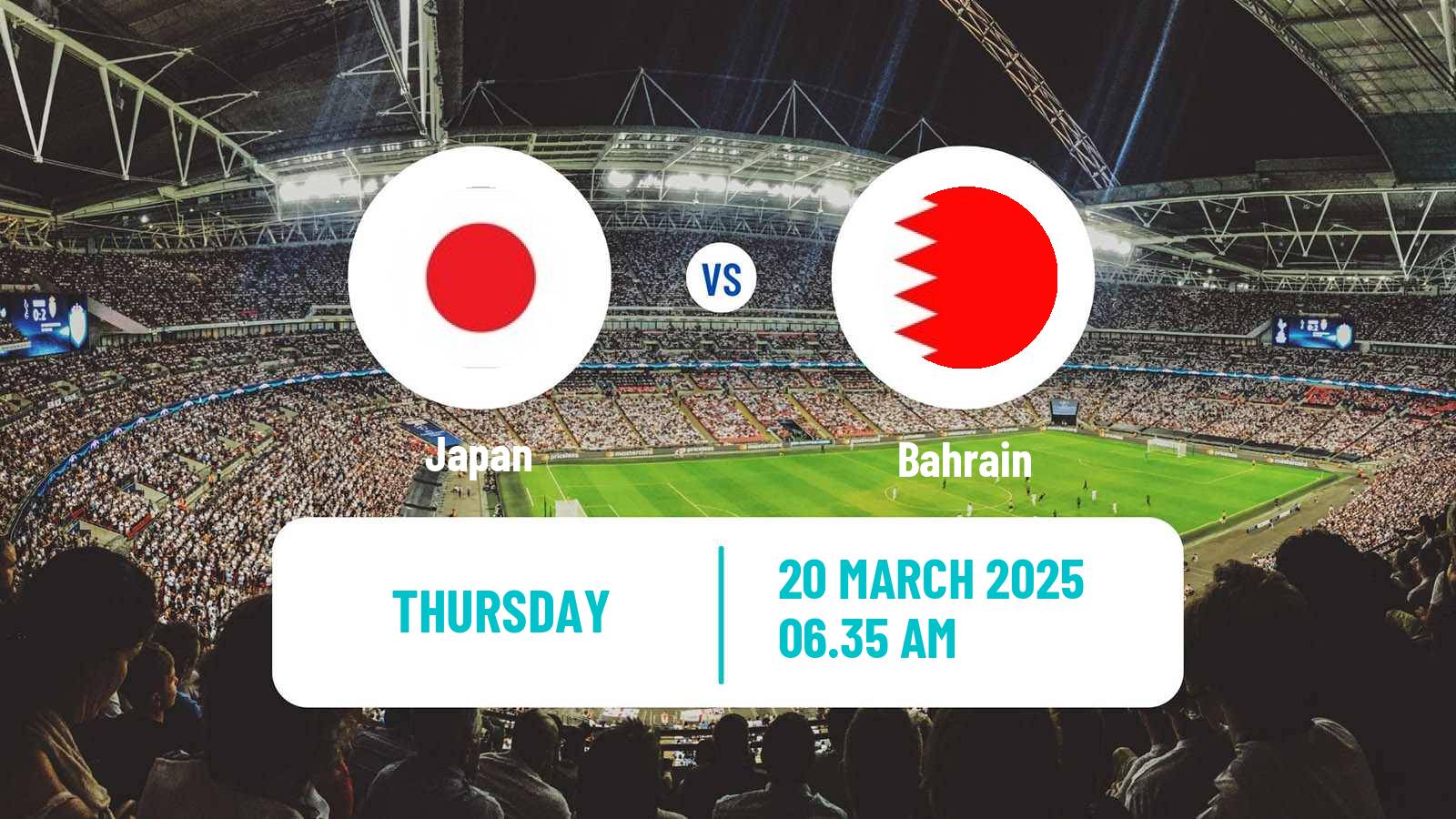 Soccer FIFA World Cup Japan - Bahrain