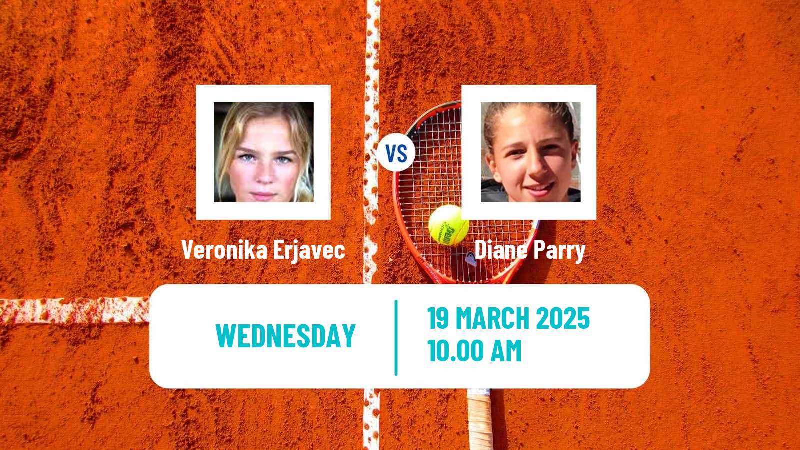 Tennis Antalya Challenger Women Veronika Erjavec - Diane Parry