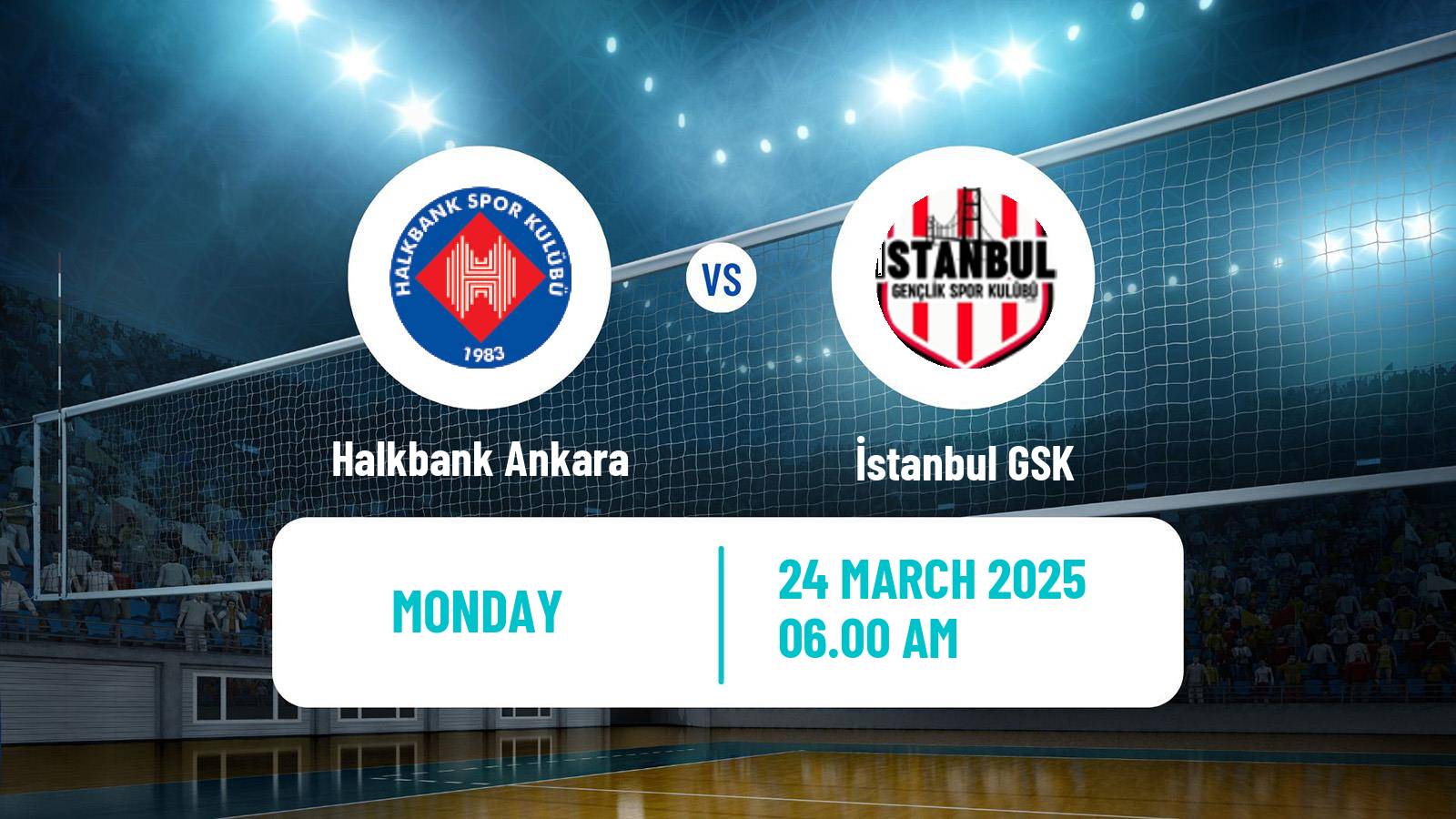 Volleyball Turkish Cup Volleyball Halkbank Ankara - İstanbul GSK