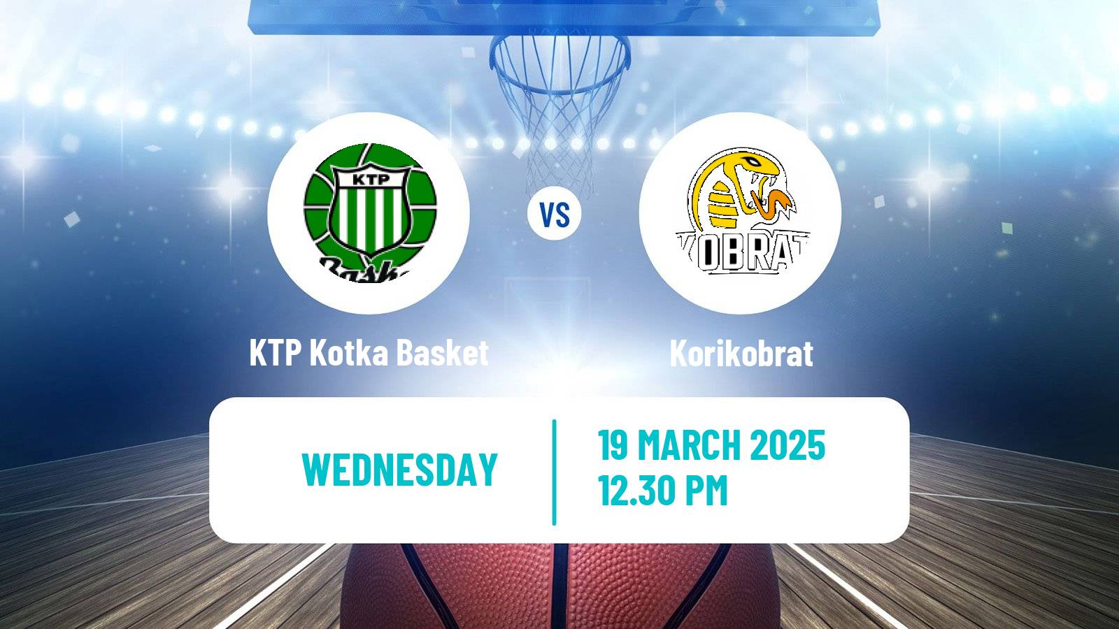 Basketball Finnish Korisliiga KTP Kotka Basket - Korikobrat