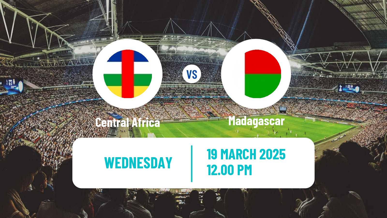 Soccer FIFA World Cup Central Africa - Madagascar
