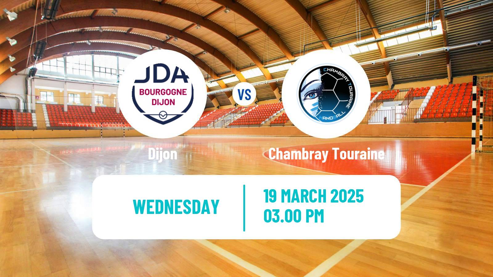 Handball French Division 1 Handball Women Dijon - Chambray Touraine