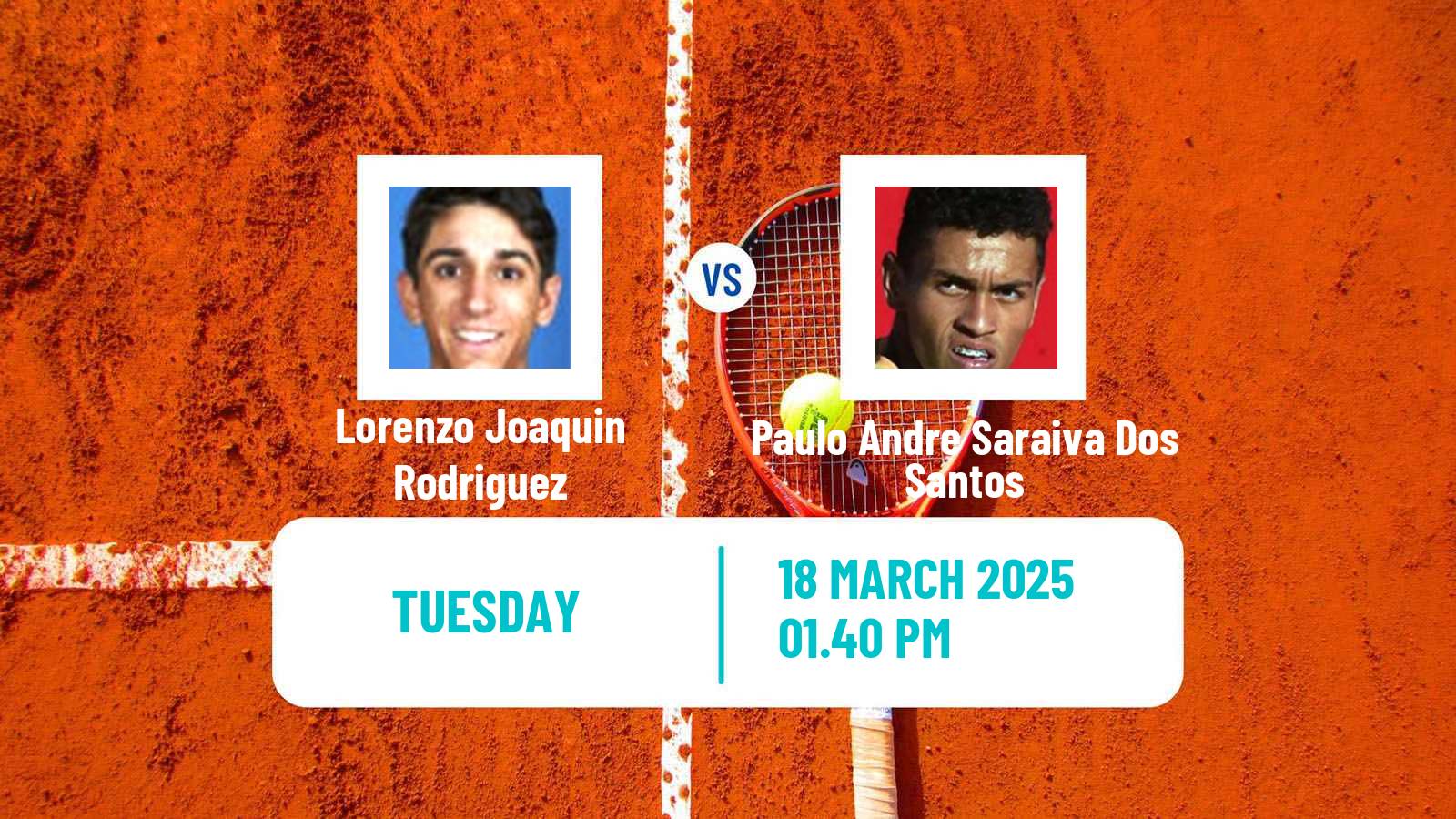 Tennis Asuncion Challenger Men Lorenzo Joaquin Rodriguez - Paulo Andre Saraiva Dos Santos