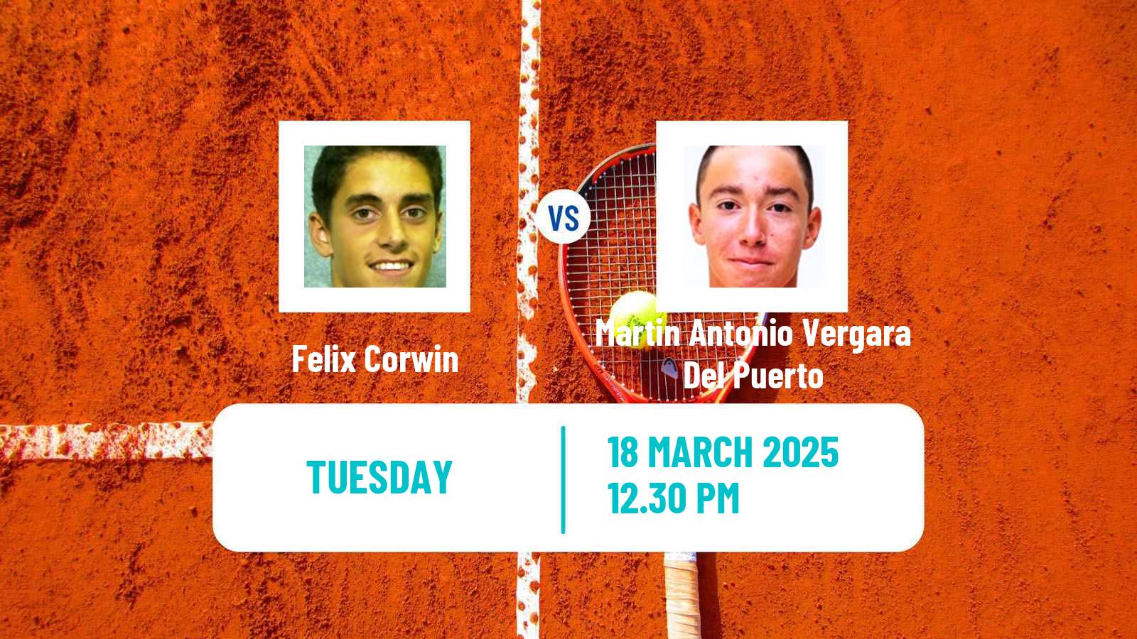 Tennis Asuncion Challenger Men Felix Corwin - Martin Antonio Vergara Del Puerto
