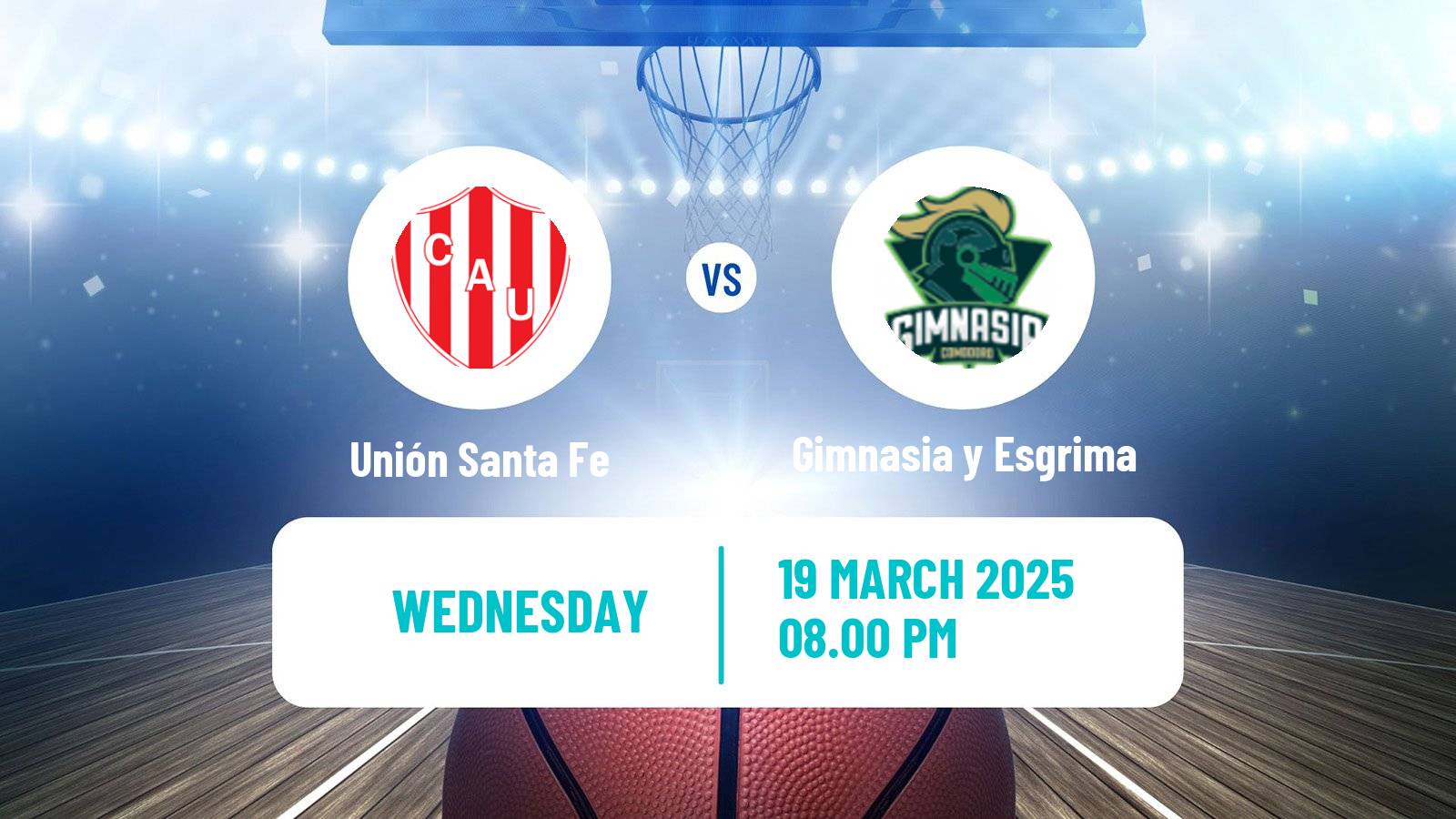 Basketball Argentinian LNB Unión Santa Fe - Gimnasia y Esgrima