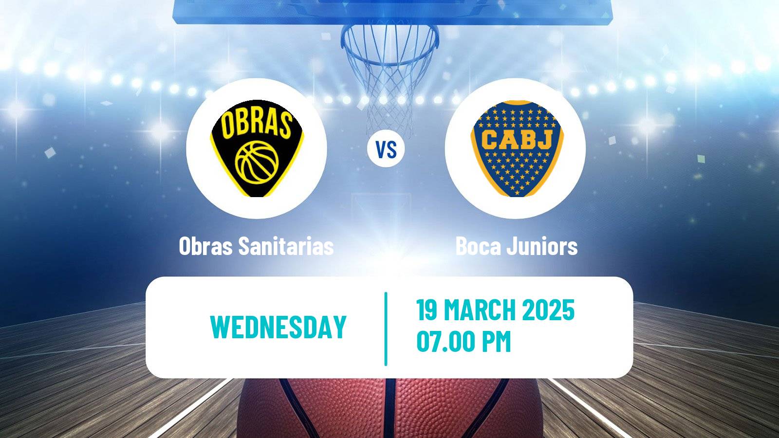 Basketball Argentinian LNB Obras Sanitarias - Boca Juniors
