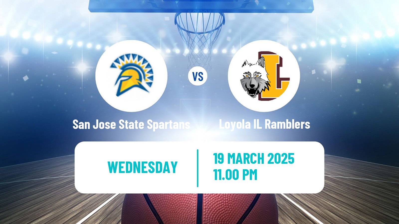 Basketball NIT San Jose State Spartans - Loyola IL Ramblers