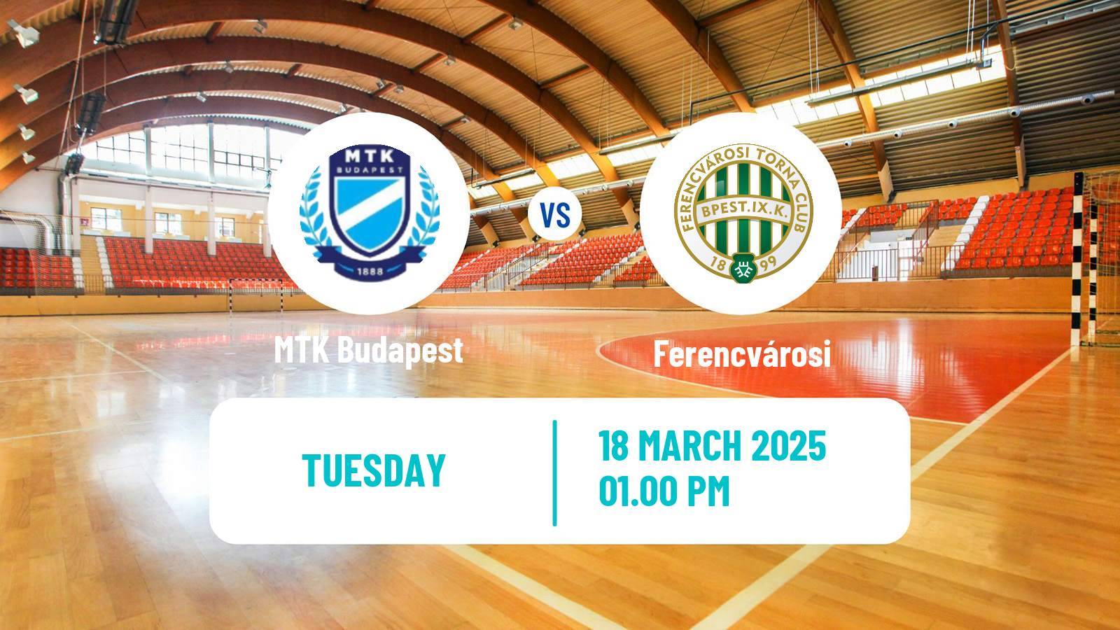 Handball Hungarian Division 1 Handball Women MTK Budapest - Ferencvárosi