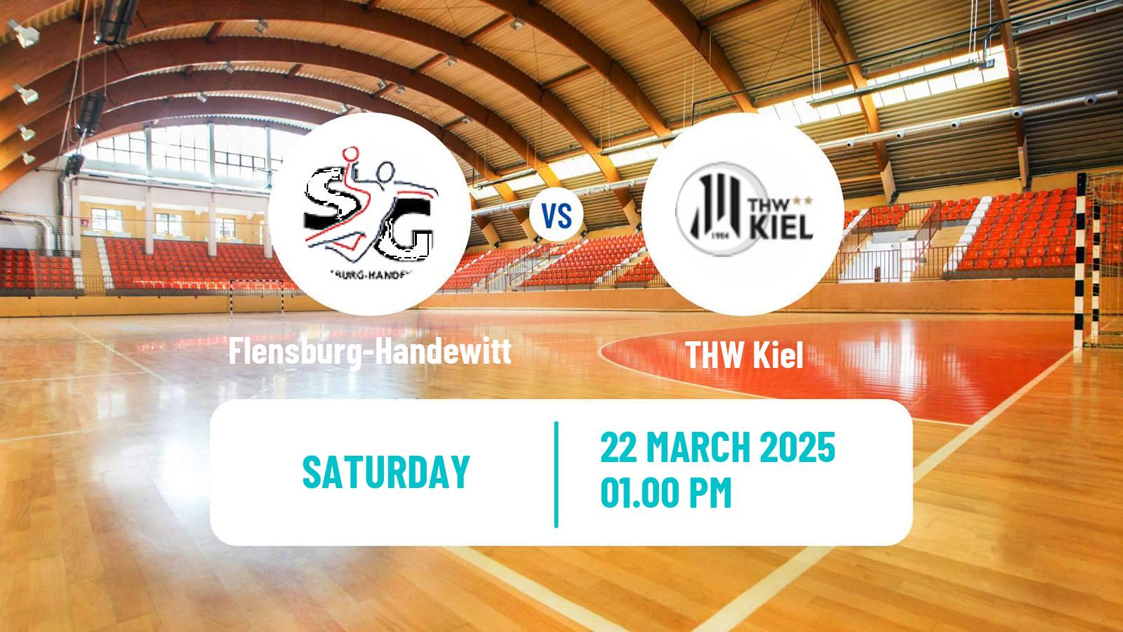 Handball German Bundesliga Handball Flensburg-Handewitt - THW Kiel