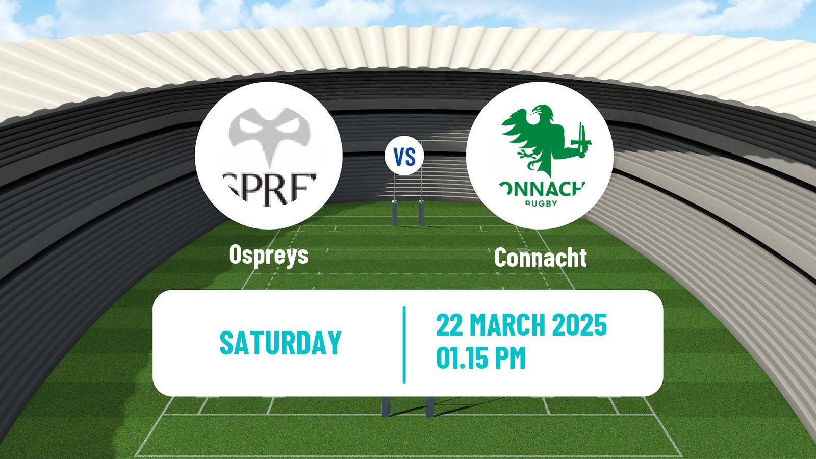 Rugby union United Rugby Championship Ospreys - Connacht
