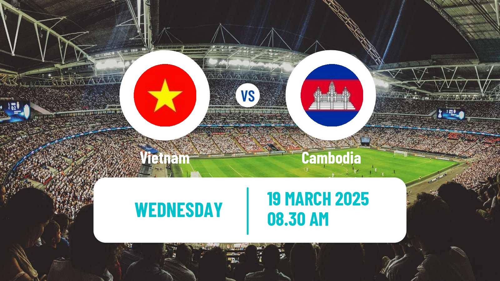 Soccer Friendly Vietnam - Cambodia