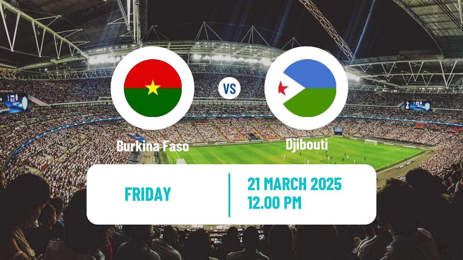 Soccer FIFA World Cup Burkina Faso - Djibouti