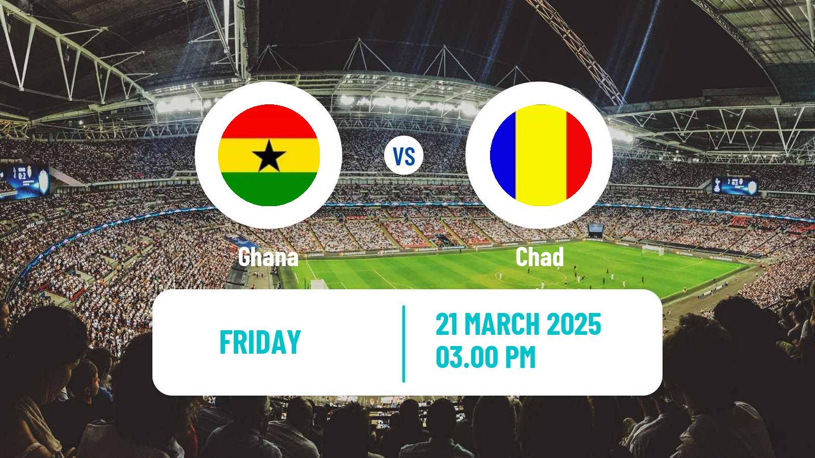 Soccer FIFA World Cup Ghana - Chad