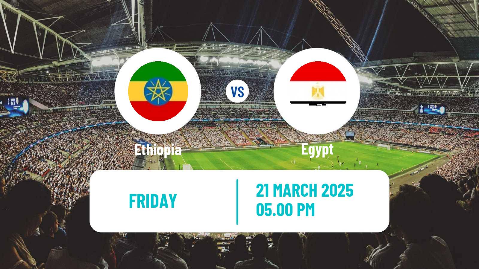 Soccer FIFA World Cup Ethiopia - Egypt