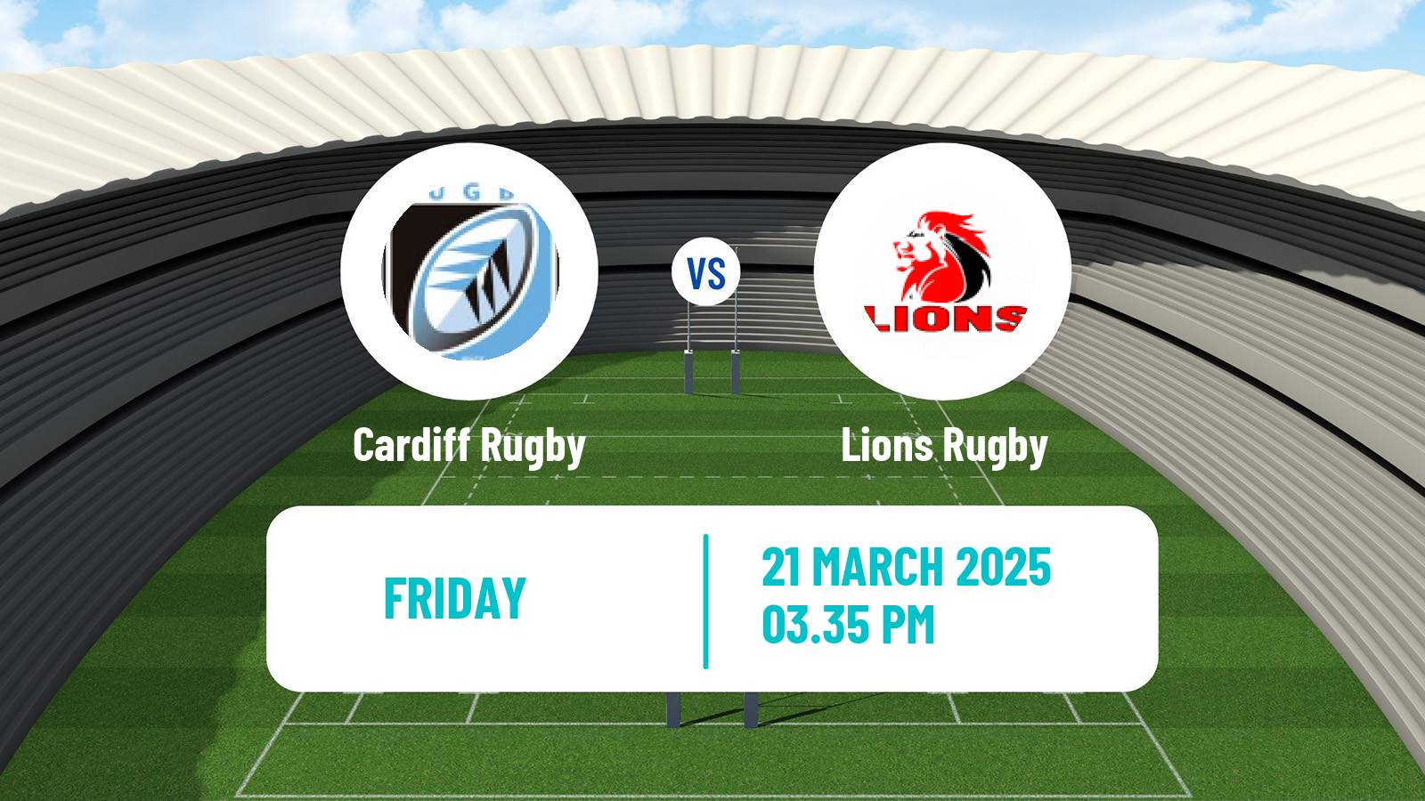 Rugby union United Rugby Championship Cardiff Rugby - Lions