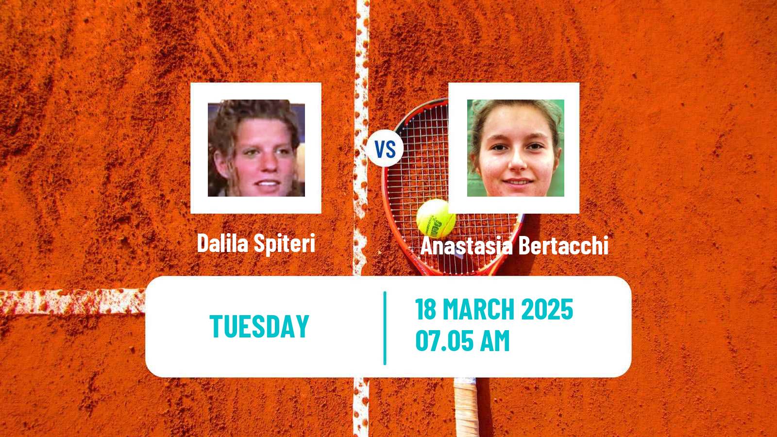 Tennis ITF W35 Solarino 3 Women Dalila Spiteri - Anastasia Bertacchi