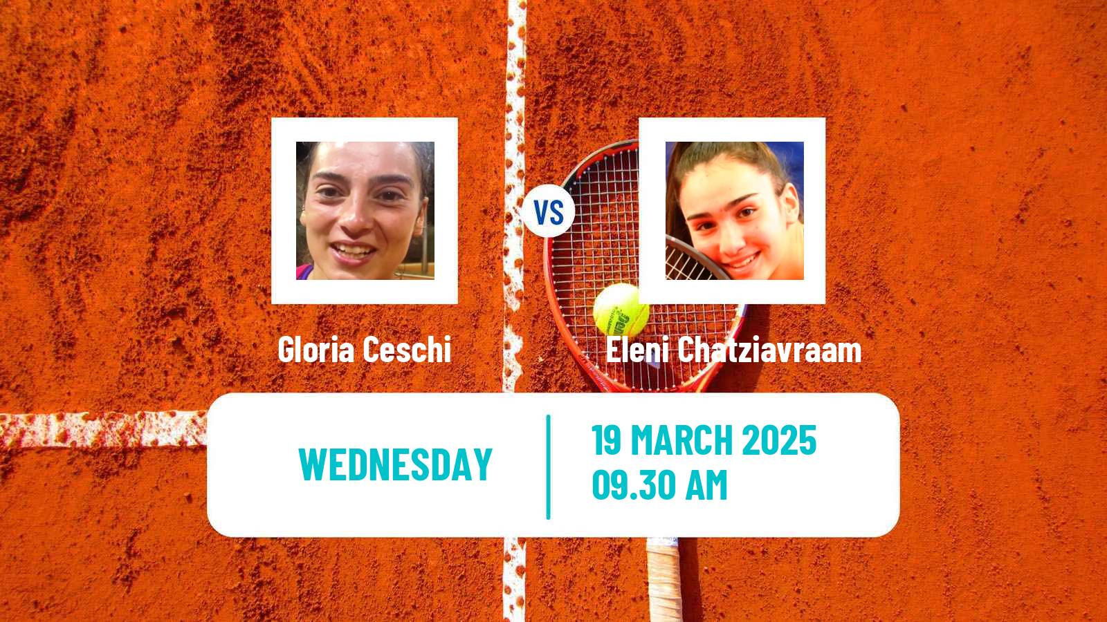 Tennis ITF W15 Heraklion Women Gloria Ceschi - Eleni Chatziavraam