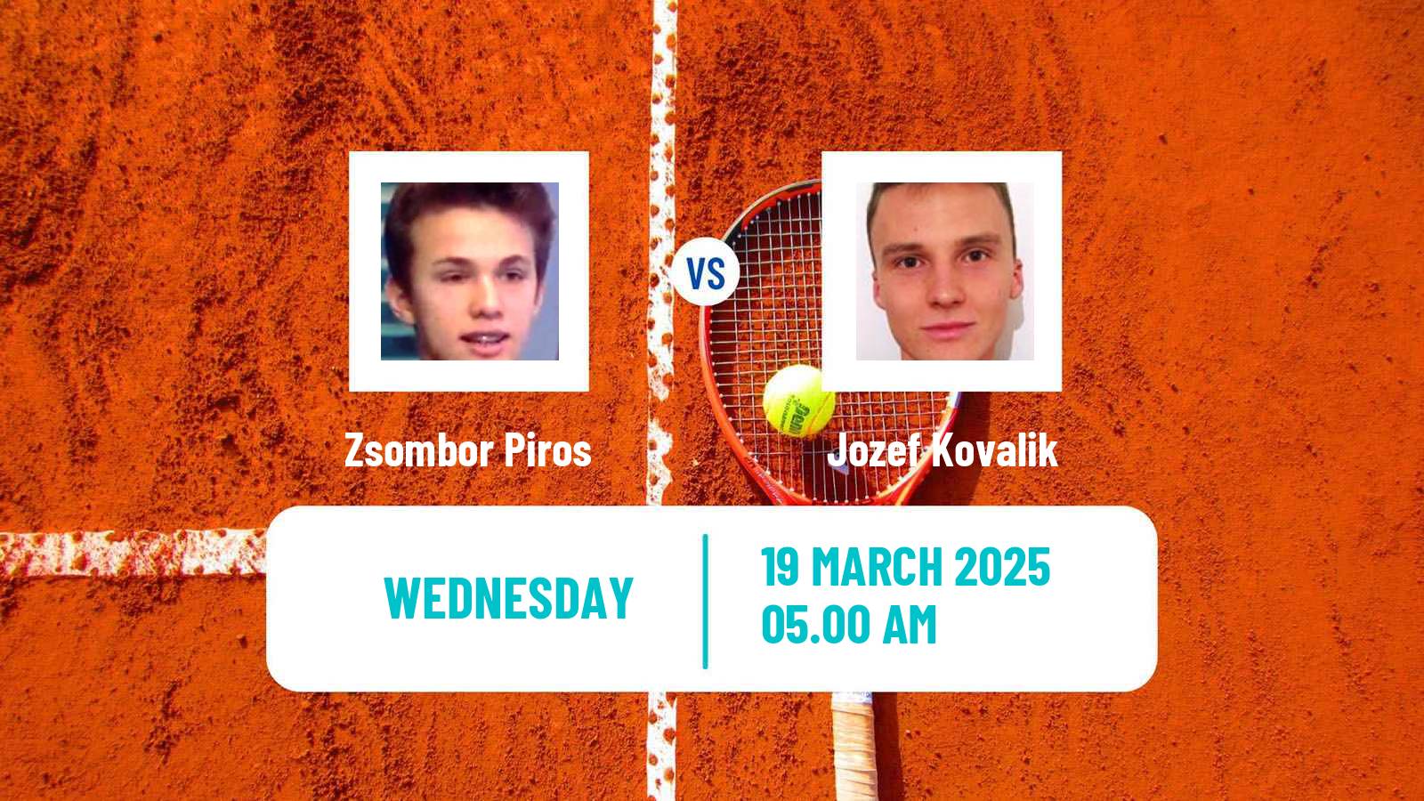 Tennis Zadar Challenger Men Zsombor Piros - Jozef Kovalik