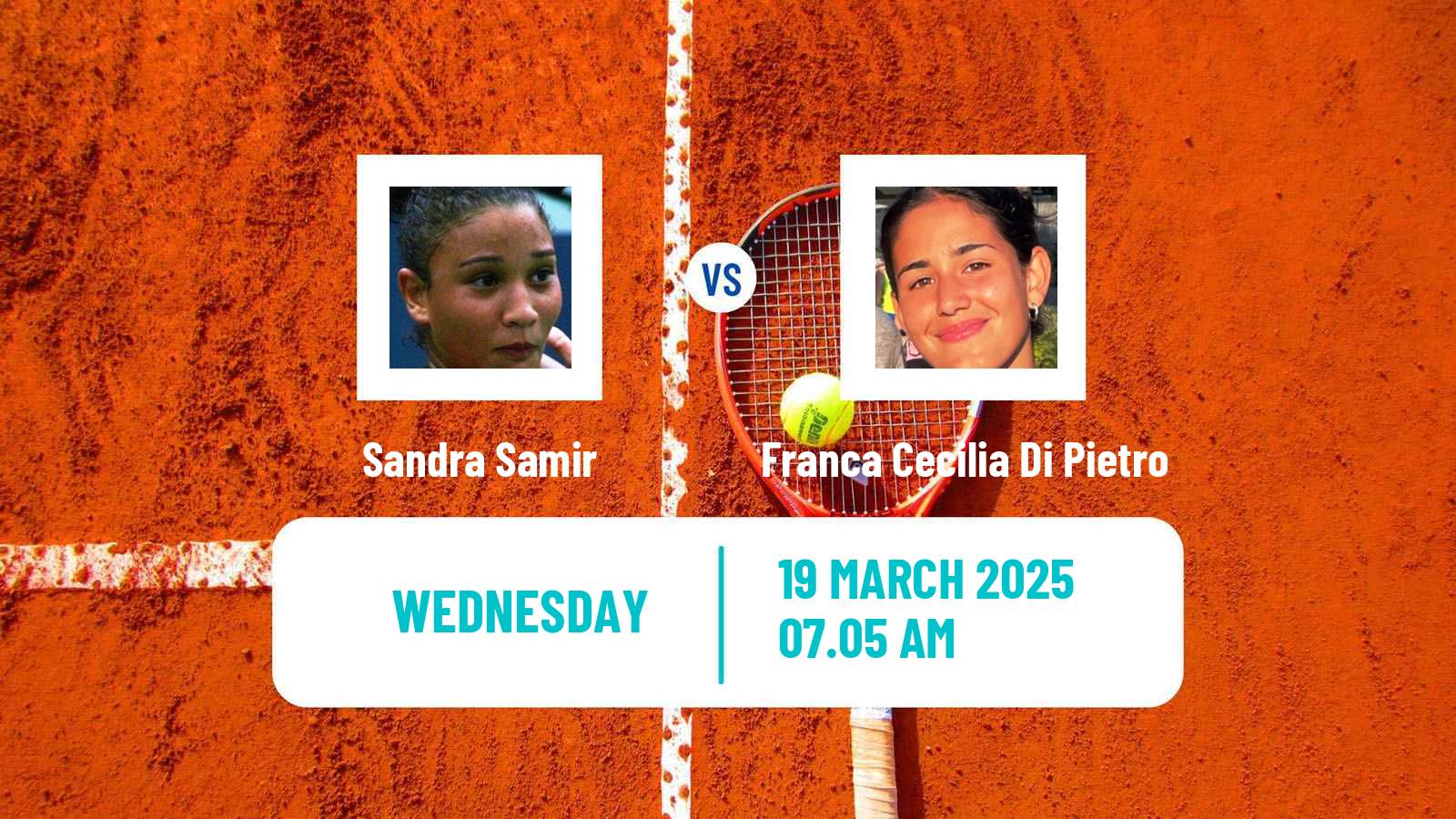 Tennis ITF W35 Solarino 3 Women Sandra Samir - Franca Cecilia Di Pietro