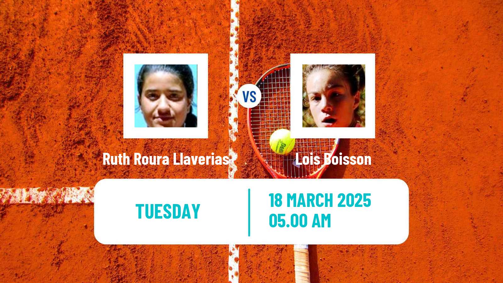 Tennis ITF W35 Sabadell Women Ruth Roura Llaverias - Lois Boisson