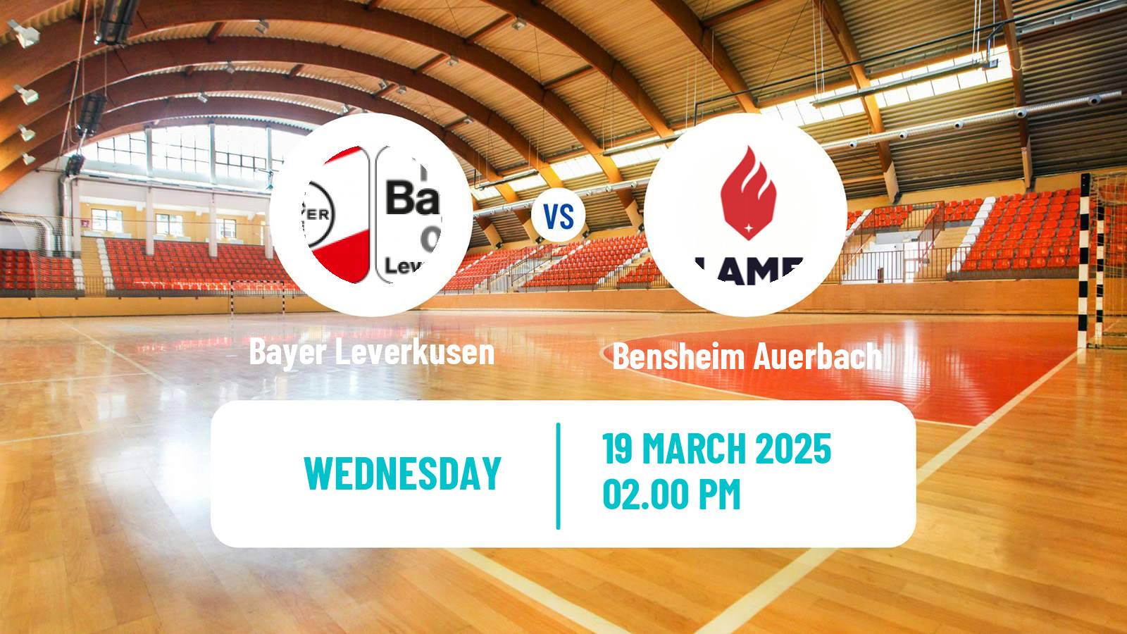 Handball German 1 Bundesliga Handball Women Bayer Leverkusen - Bensheim Auerbach