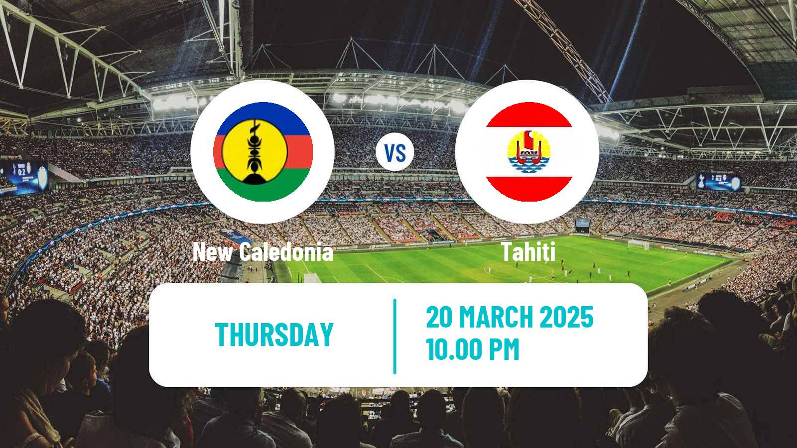 Soccer FIFA World Cup New Caledonia - Tahiti