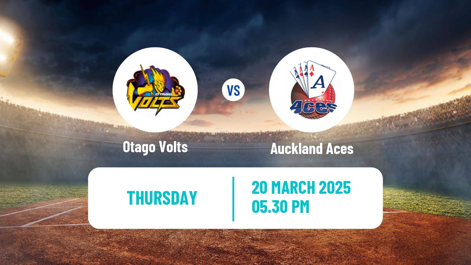 Cricket Plunket Shield Otago Volts - Auckland Aces