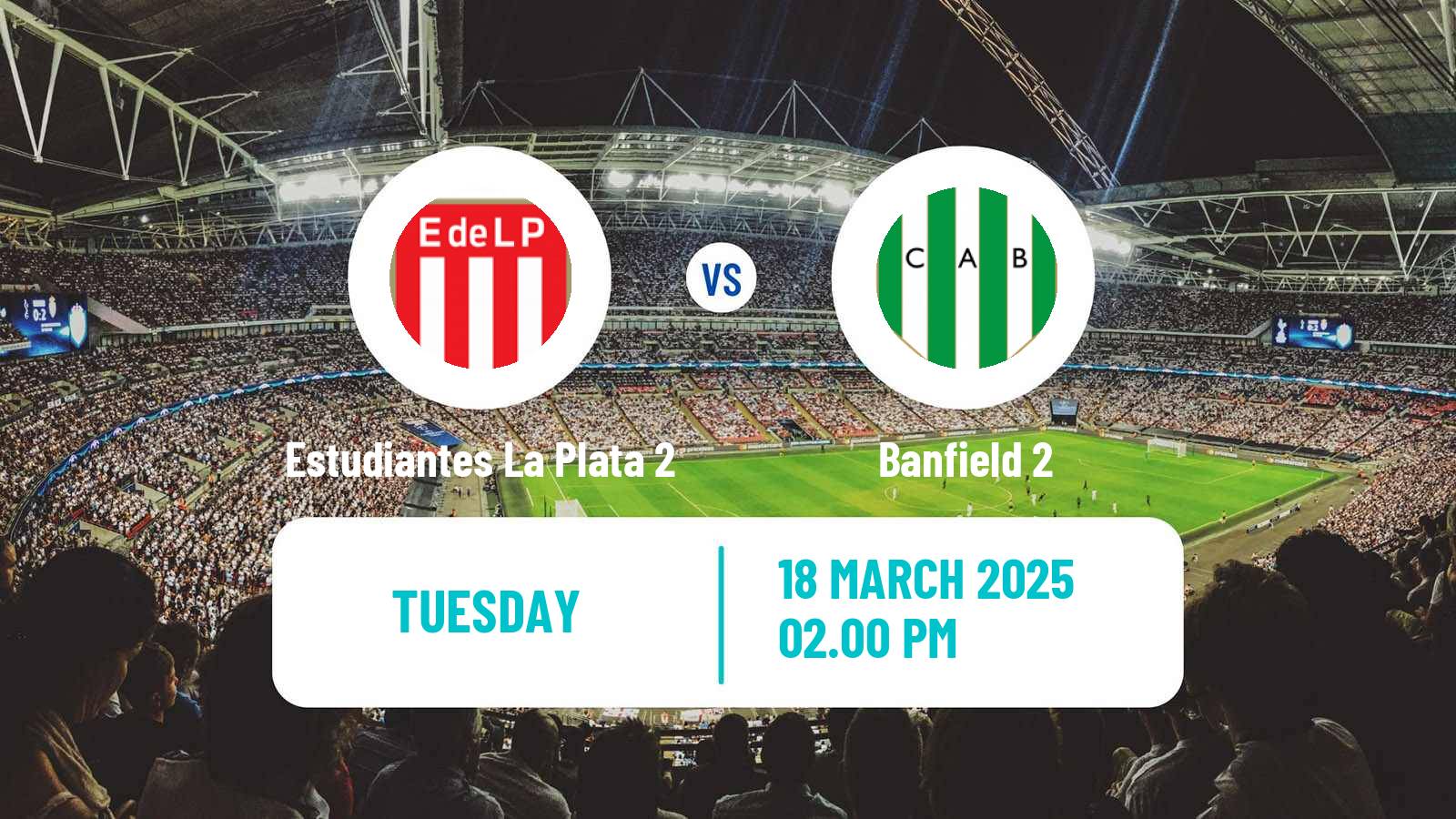 Soccer Argentinian Reserve League Estudiantes La Plata 2 - Banfield 2