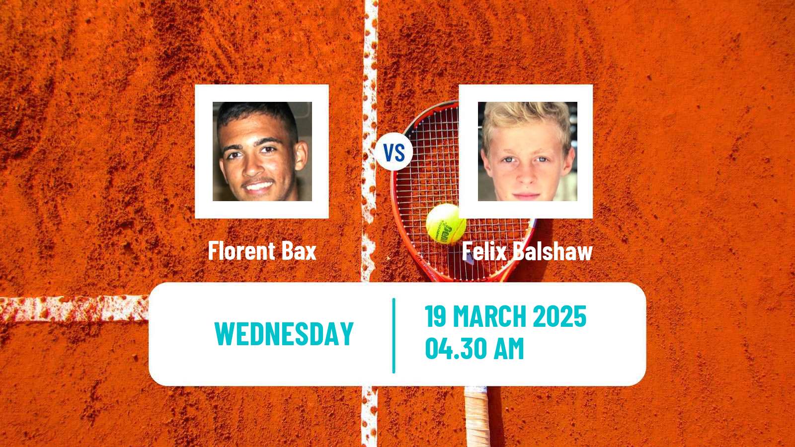 Tennis ITF M15 Monastir 11 Men Florent Bax - Felix Balshaw