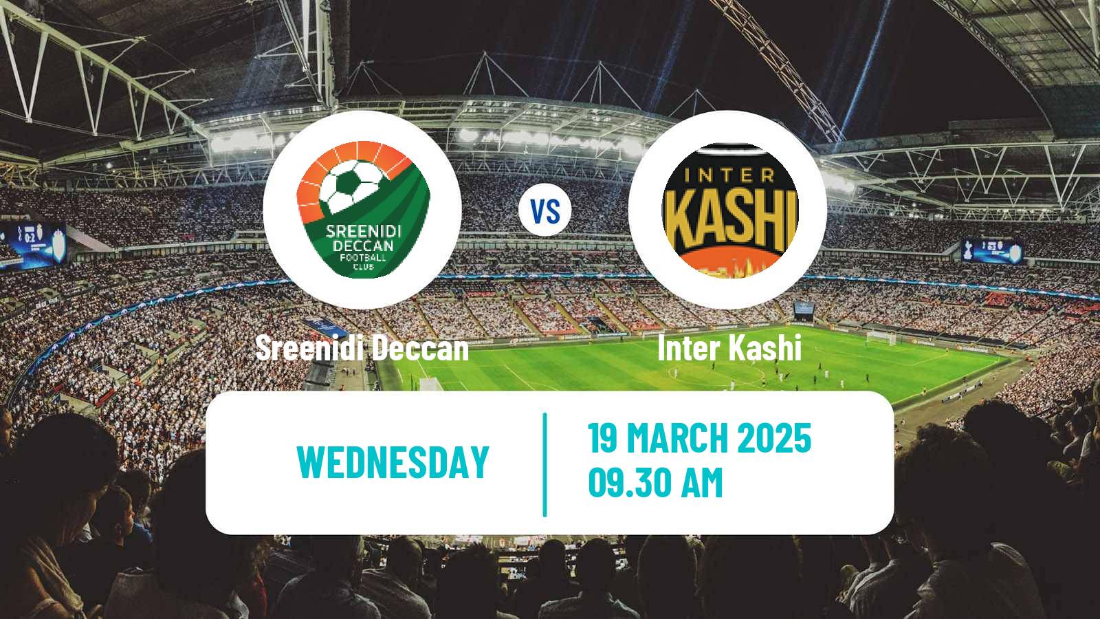 Soccer Indian I-League Sreenidi Deccan - Inter Kashi