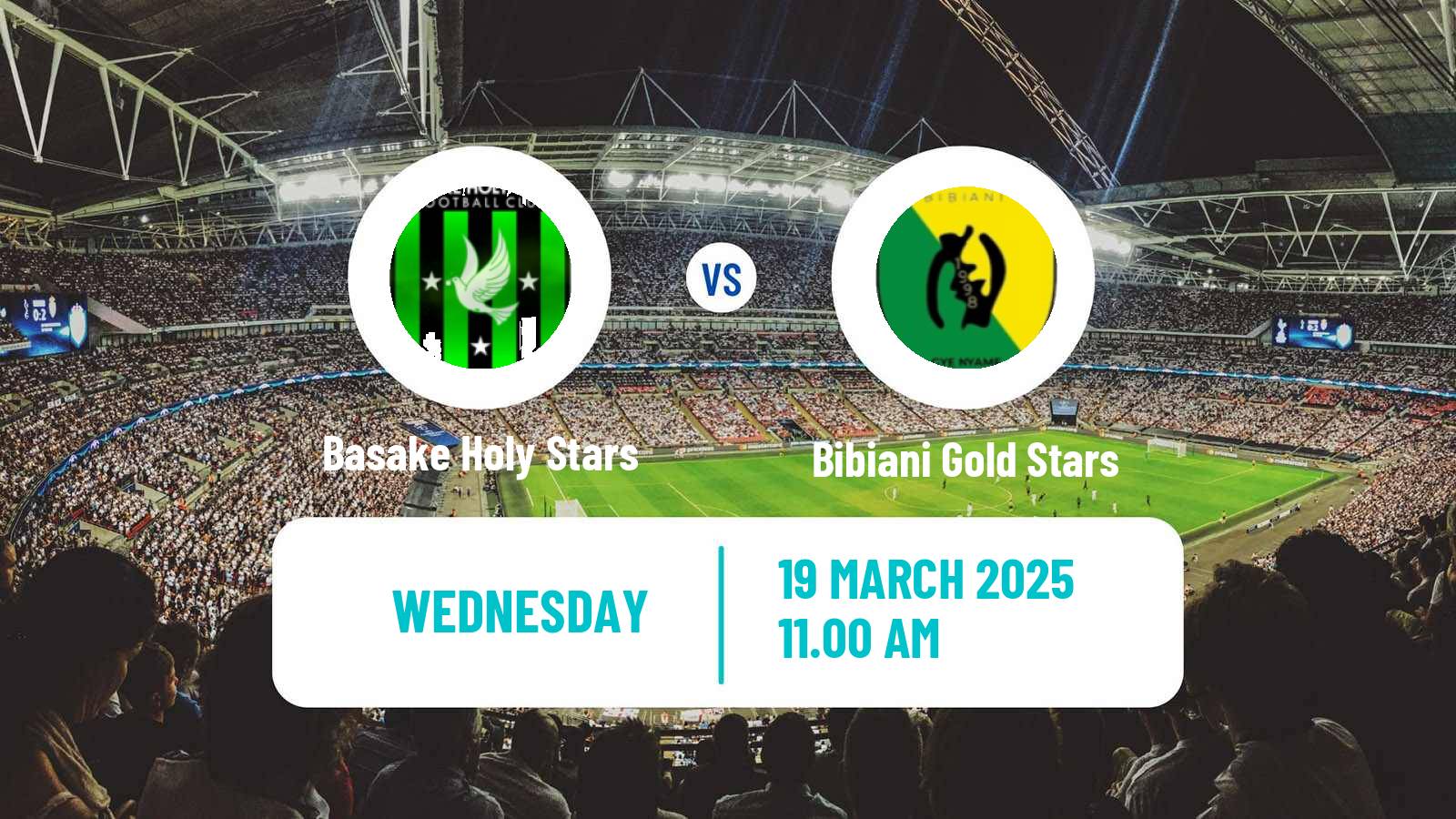 Soccer Ghanaian Premier League Basake Holy Stars - Bibiani Gold Stars