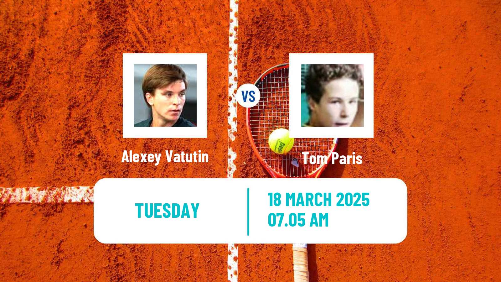 Tennis ITF M25 Toulouse Balma Men Alexey Vatutin - Tom Paris