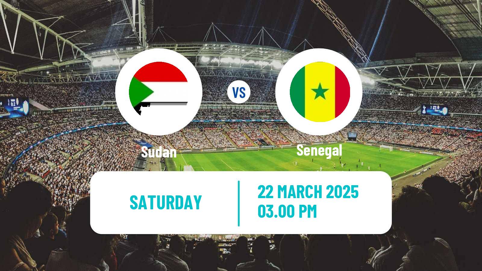 Soccer FIFA World Cup Sudan - Senegal