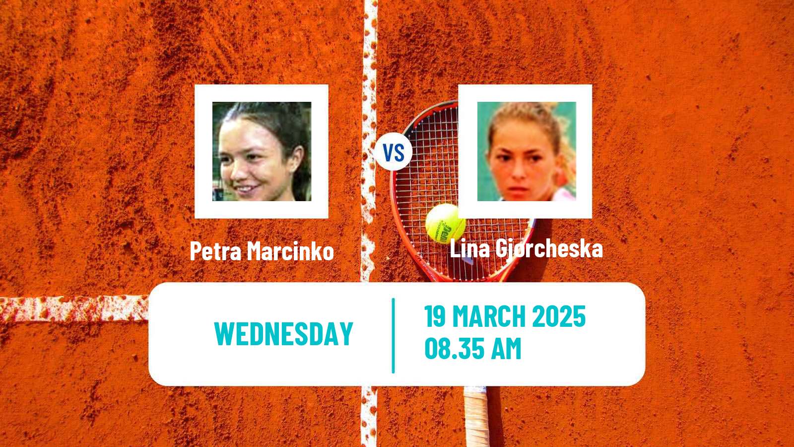 Tennis ITF W75 MarIBOr Women Petra Marcinko - Lina Gjorcheska