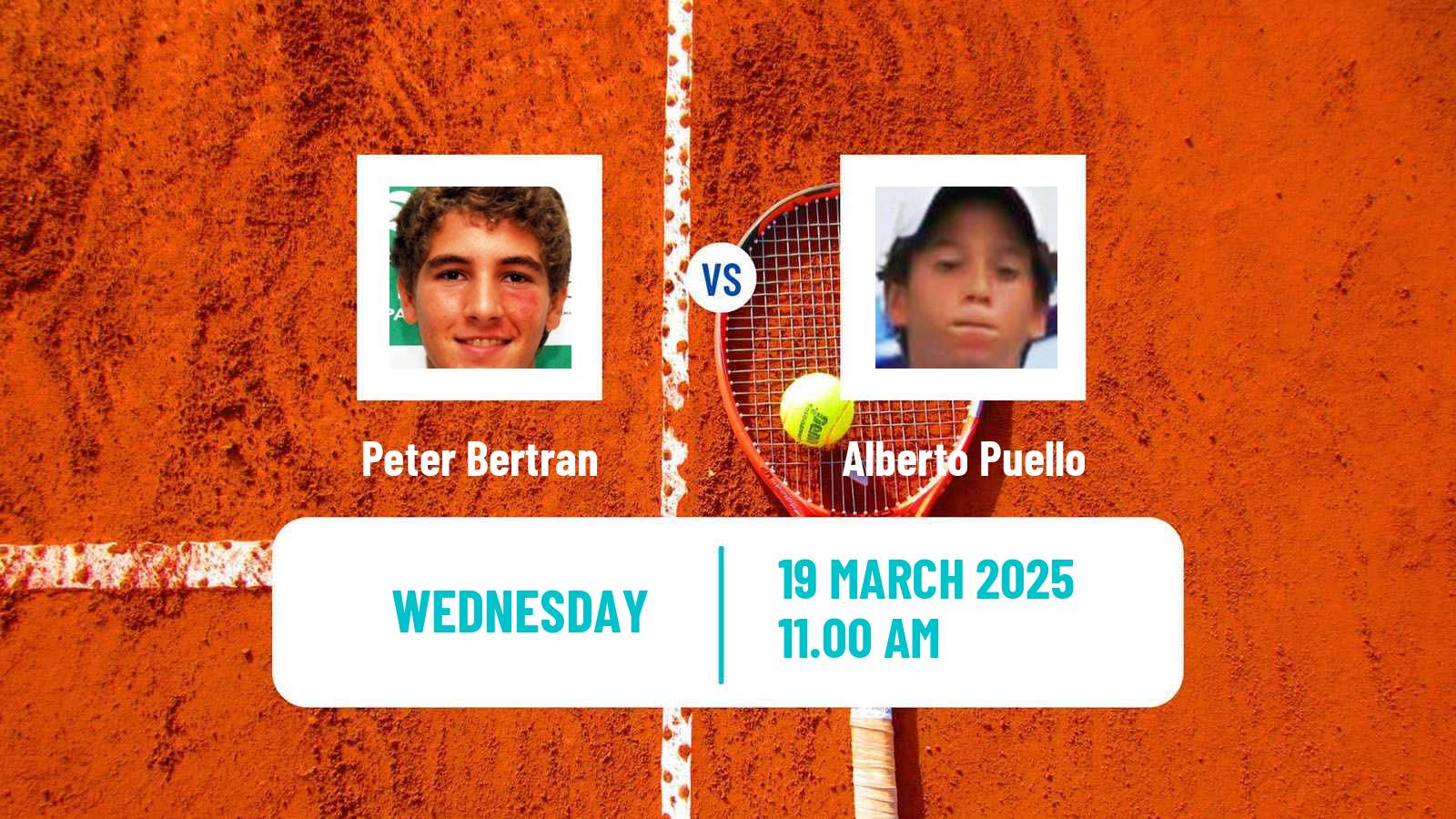 Tennis ITF M25 Santo Domingo Men Peter Bertran - Alberto Puello