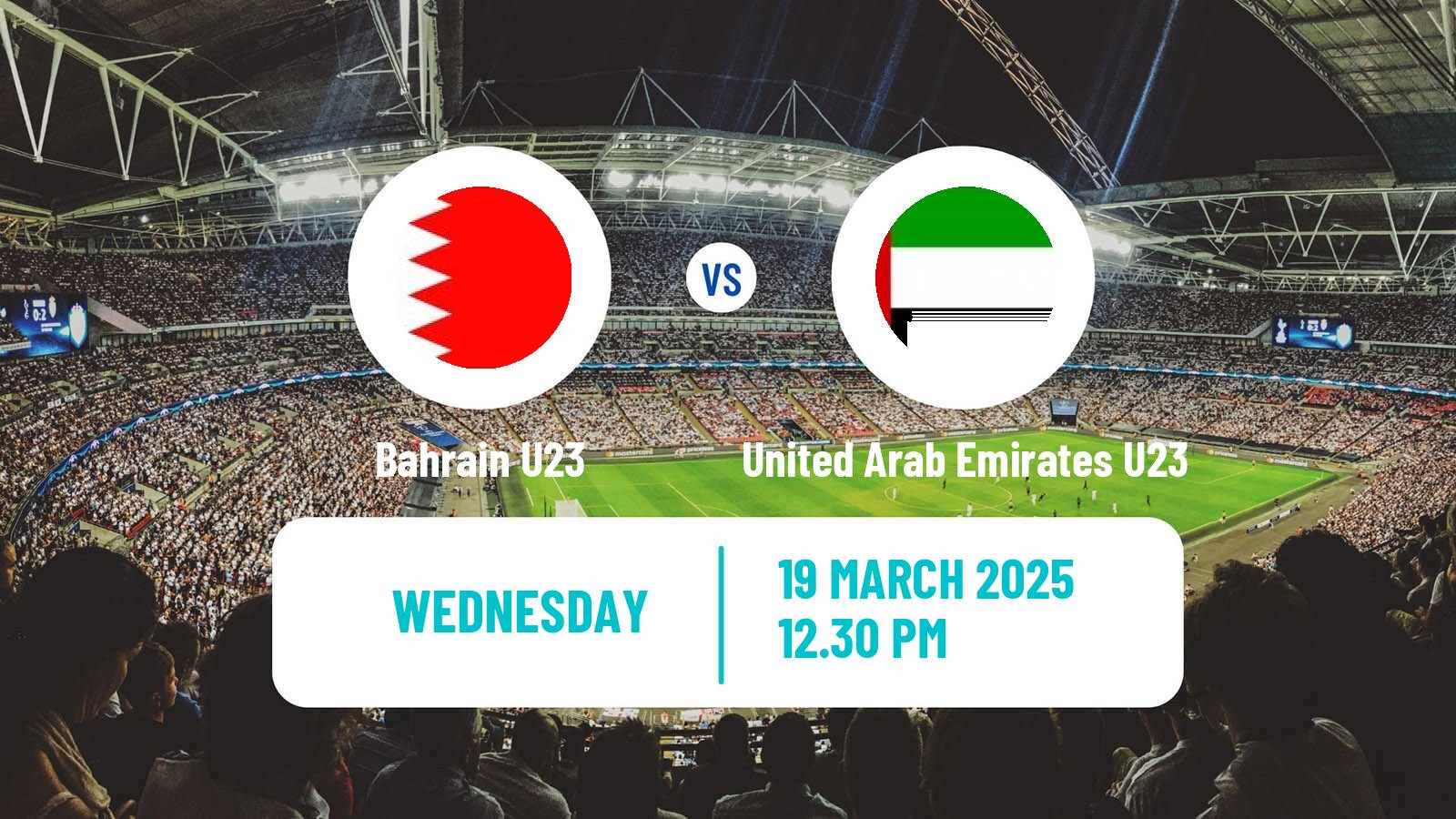Soccer WAFF Championship U23 Bahrain U23 - United Arab Emirates U23