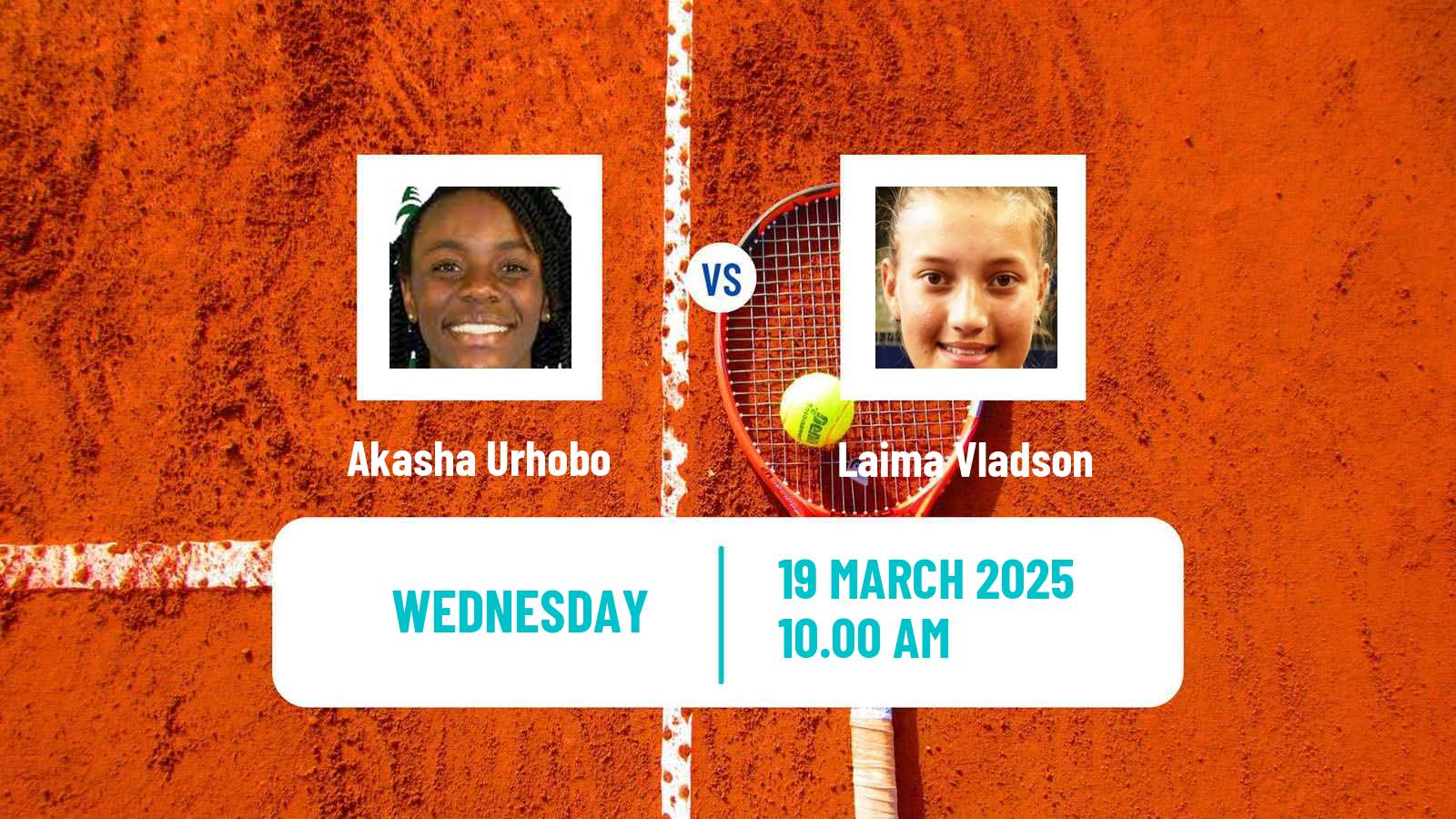 Tennis ITF W50 Santo Domingo Women Akasha Urhobo - Laima Vladson