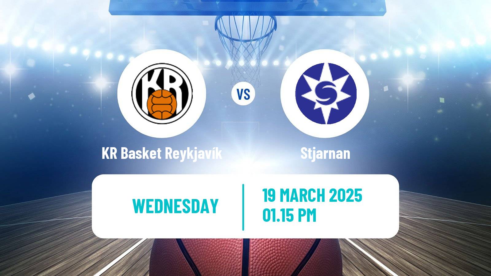 Basketball Icelandic Cup Basketball KR Basket Reykjavík - Stjarnan