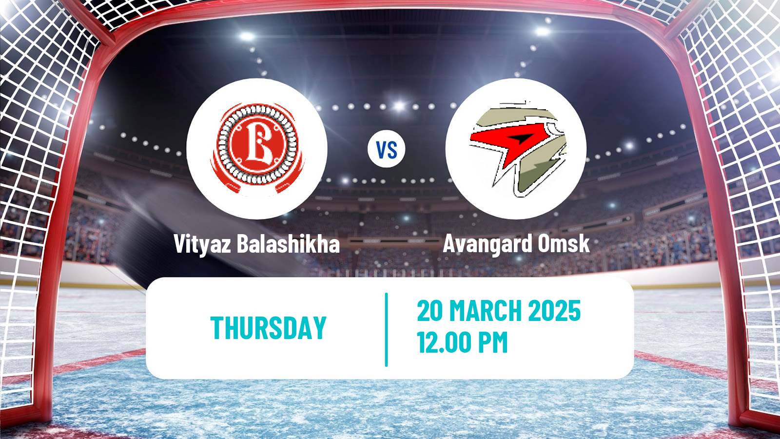 Hockey KHL Vityaz Balashikha - Avangard Omsk