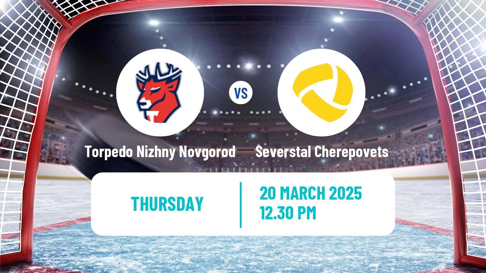 Hockey KHL Torpedo Nizhny Novgorod - Severstal Cherepovets